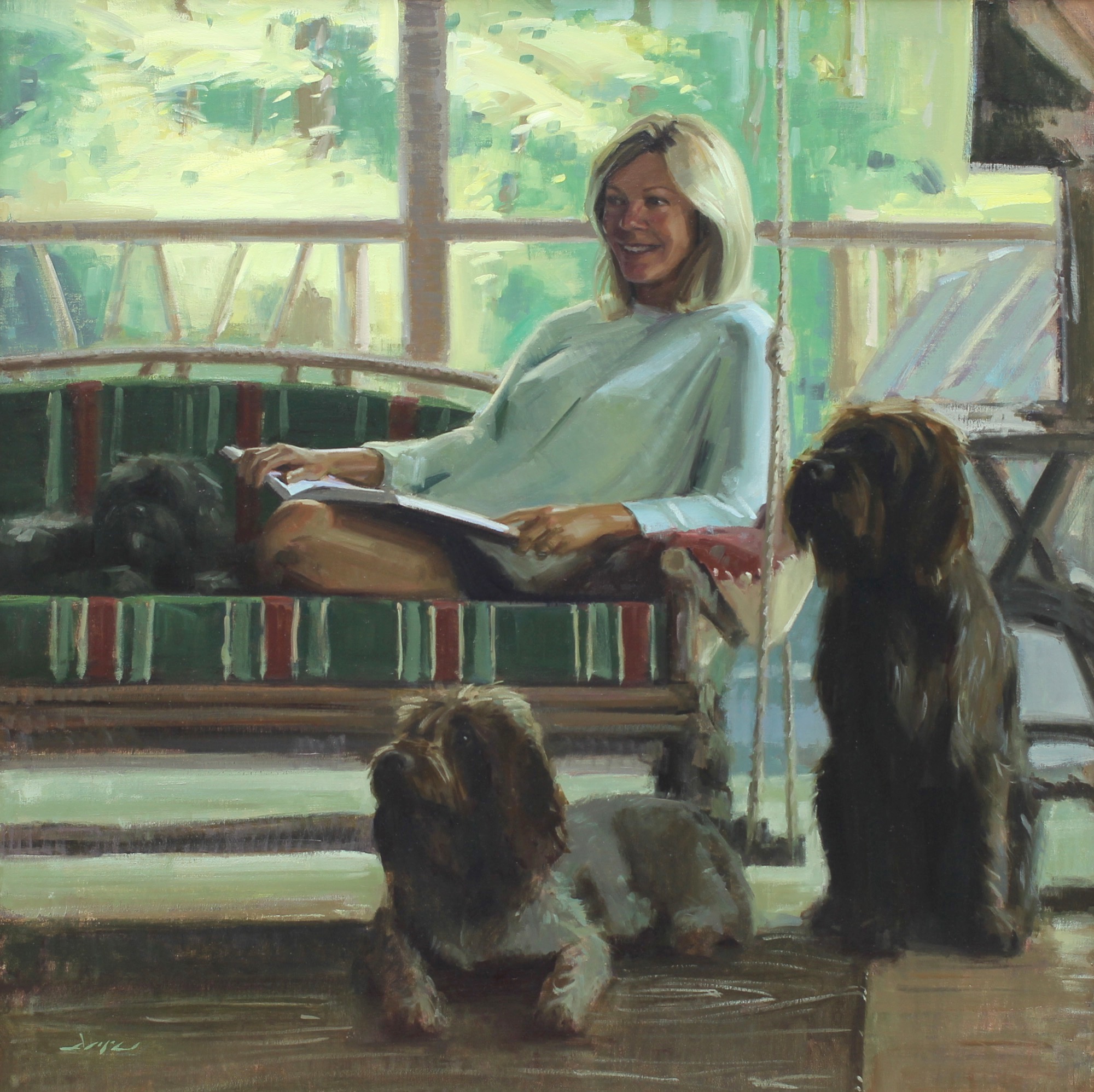 Elizabeth and Her Dogs