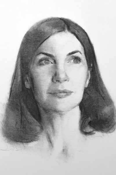 Charcoal of Kate
