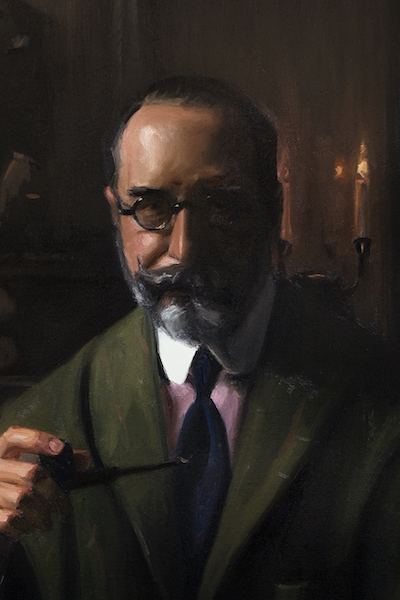 Portrait in progress